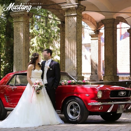 Hochzeitsauto Mustang Oldtimer